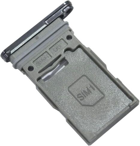 Galaxy S22 SIM Card Tray Single Replacement S22+ Sim Card Slot Holder for Samsung Galaxy S22 5G S901U1 S901 S22+ S906 Sim Card Tray Repair Part with Opening Needle (Black) in Saudi Arabia