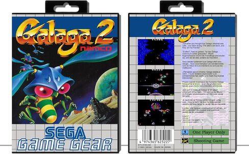 جلاجا 2 | (SGGEU) Sega Game Gear - علبة اللعبة فقط - لا توجد لعبة in Kuwait
