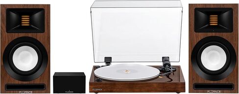 Fluance RT85N Vinyl Turntable Record Player, Nagaoka MP-110 Cartridge, Ri71 Powered Bookshelf Speakers, PA10 Preamp in Saudi Arabia