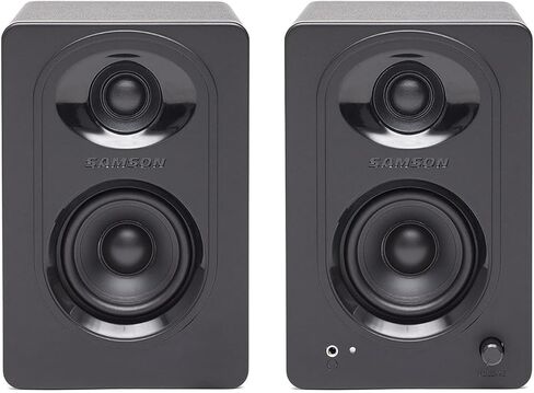 قرص دوار ستيريو أوتوماتيكي بالكامل يعمل بالحزام من Audio-Technica، هاي فاي، سرعتان، غطاء غبار، مضاد للرنين، طبق من الألومنيوم المصبوب (أحمر) مع مكبرات صوت على رف الكتب (عنصران) in Saudi Arabia