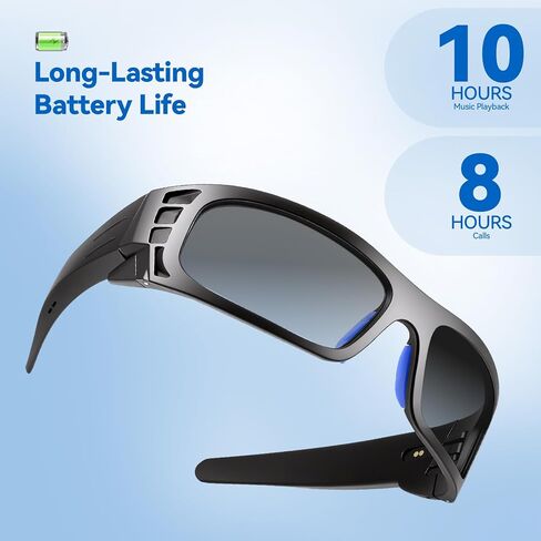 AI Smart Glasses for Women Men with Real-Time Translation, Music & Hands-Free Calling, AI Vioce Assistant, Photochromic Lens with UV & Blue Light Protection – Perfect for Hiking & Cycling in Saudi Arabia