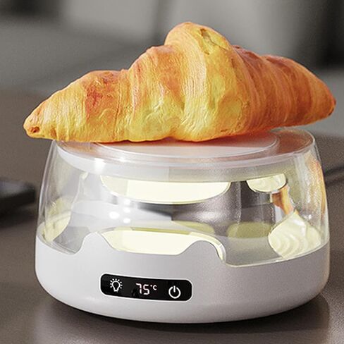 Fockety, 4 Heat Smart Temperature Control Smart Mug LED Display, Portable Cup Warmer for Travel, Office Desks, Home in Saudi Arabia
