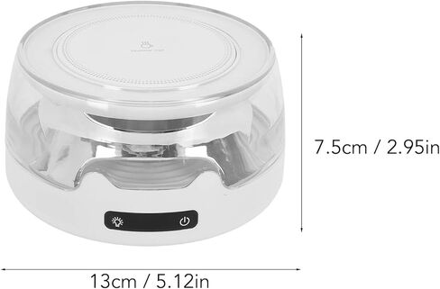 Fockety, 4 Heat Smart Temperature Control Smart Mug LED Display, Portable Cup Warmer for Travel, Office Desks, Home in Saudi Arabia
