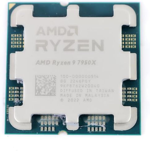AMD Ryzen 9 7950X 16-Core, 32-Thread Unlocked Desktop Processor (Renewed) in Saudi Arabia