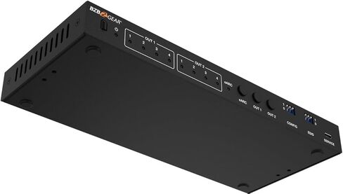 محول مصفوفة 4x2 8K UHD HDMI 2.1 مع تقليل الحجم التلقائي/إزالة تضمين الصوت (دعم 8K60/4K120 وVRR/FVA/ALLM) in Kuwait