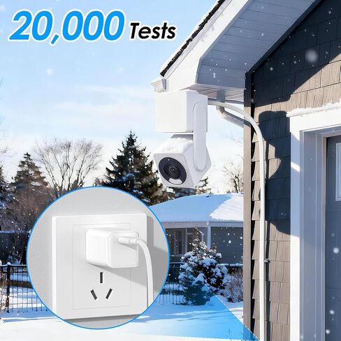 50FT Power Cable for WYZE Cam Pan V3/V4, WYZE Solar/Duo Cam Pan, for eufy SoloCam S340/S220,Type C Extension Charging Cable with IP67 Waterproof for Your WYZE Camera, 24 Hours Continuous Charging in Saudi Arabia