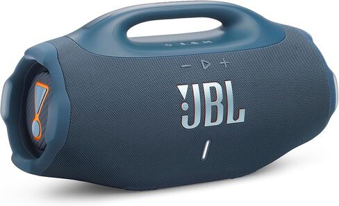 JBL Boombox 4 - Most Powerful Portable Waterproof Speaker with Massive Pro Sound, Up to 34 Hours of Playtime, & Multi-Speaker Connection by Auracast™ (Black) (Renewed) in Saudi Arabia