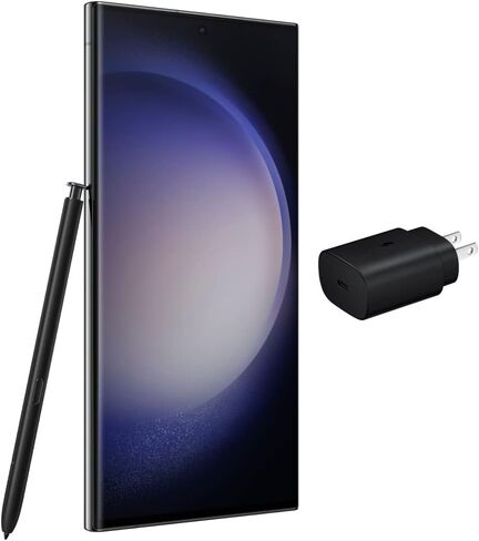 Samsung Galaxy S23 Ultra 5G, 256GB + 8GB RAM, Phantom Black - Unlocked (Renewed) in Saudi Arabia