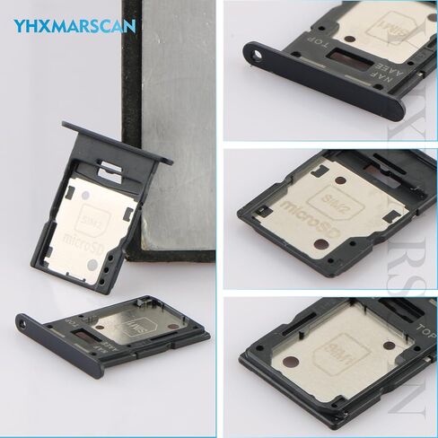 2 Pack SIM Card Tray Replacment for Samsung Galaxy A15 5G SM-A156U A156W A156P SM-S156VL A156M SIM Card Slot Holder with Ejector Pin(Black) in Saudi Arabia