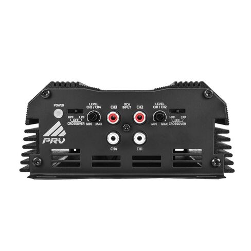 PRV Audio MDX1200.4 1 Ohm Mini 4 Channel Car Audio Amplifier 4 x 300 Watts RMS at 1 Ohm - 1200 Watt 12 Volts Bridgeable Amp for Powersports, Motorcycles, ATV, for High Power Stereo Speaker Systems in Saudi Arabia
