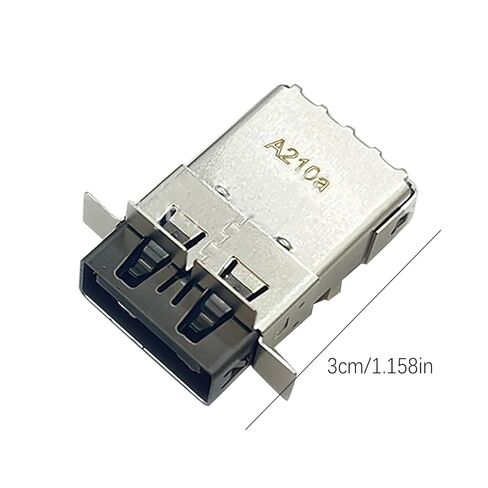 Hi-Speed USB Port Socket Connector w/ Wing For Xbox Series S Console Accessories US in Saudi Arabia