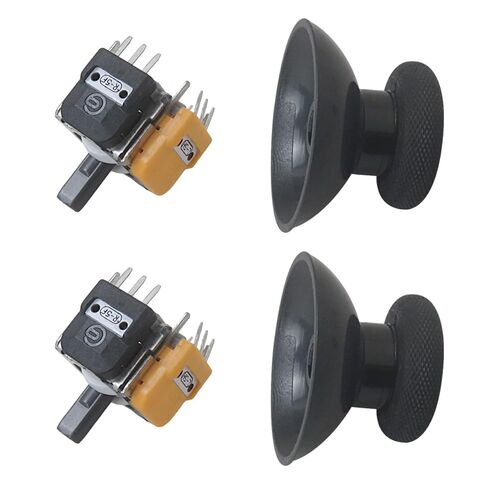 RGNEIN Fiti for Xbox Series Controller TMR Joystick Repair Kit - Magnetic Sensor Repl. Module with Enhanced Grip Caps in Saudi Arabia