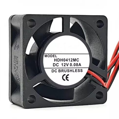HDH0412MC DC 12V 0.08A 40x40x20mm مروحة تبريد بسلكين in Saudi Arabia