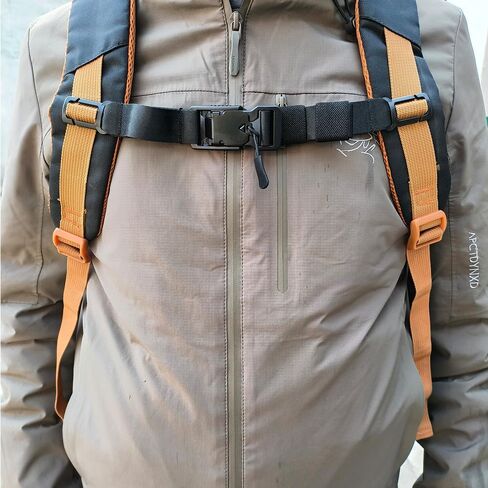 Backpack Chest Strap,Quick Release Magnetic Chest Belt 3/4 inch Backpack Sternum Strap for Hiking, Commuting, and Travel - Compatible with Most Backpacks in Saudi Arabia