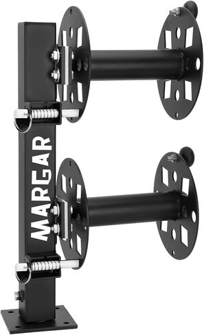 Heavy Duty Double Welding Cable Lead Reel, 360-degree Adjustable Swivel Base, 10" Reel, Accommodates 150 Feet of 1/0 and 125 Feet of 2/0 Cable in Saudi Arabia