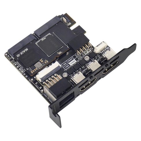 Sipeed NanoKVM Pro - 4K IP KVM، إدارة الخادم عن بعد، التحكم في الطاقة ATX، محاكي لوحة المفاتيح/الماوس USB، eMMC 32 جيجابايت، WiFi6، التحكم في الطاقة، إدارة الدفعات (المكتب، مع WiFi وPOE، بدون LED) in Kuwait