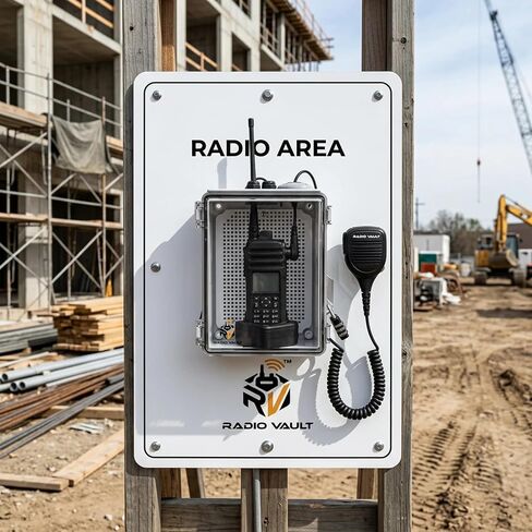 حاوية راديو متينة من Radio Vault™ مزودة بميكروفون سلكي وقفل وطاقة USB - حافظة واقية شفافة لأجهزة راديو Motorola ثنائية الاتجاه - صُنعت في الولايات المتحدة الأمريكية، مملوكة لأحد المحاربين القدامى in Saudi Arabia