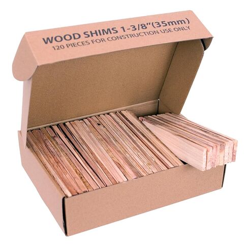 ZAK™ 8-Inch Wood Shims for Leveling – Pro Pack 120 Count Wedges for Toilets, Doors, Tables & Furniture – Strong Hardwood Shims for Uneven Floors. in Saudi Arabia