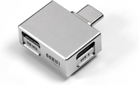 محول DD ddHiFi TC28Max USB-C OTG مع شحن PD بقدرة 60 وات، DAC/Amp عالي الدقة متوافق مع الهاتف in Kuwait