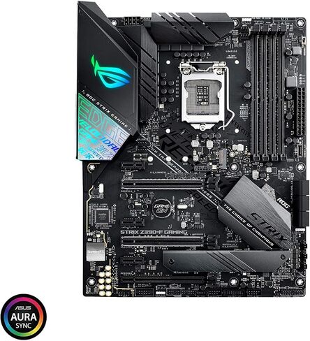 ASUS ROG Strix Z390-F Gaming Motherboard LGA1151 (Intel 8th and 9th Gen) ATX DDR4 DP HDMI M.2 USB 3.1 Gen2 Gigabit LAN in Saudi Arabia