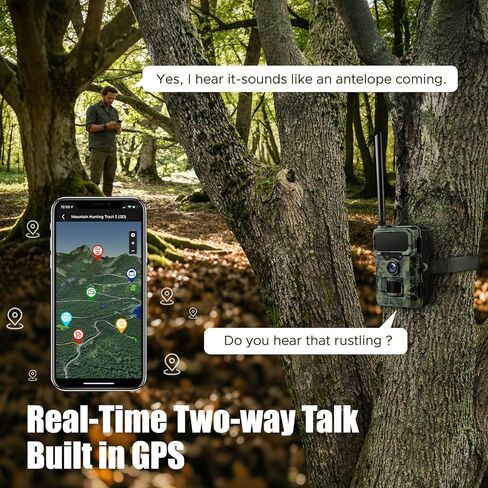 كاميرا خلوية تعمل بالطاقة الشمسية، كاميرات ألعاب 4G LTE 64 ميجابكسل 2K HD بث مباشر، كاميرا للرؤية الليلية في الهواء الطلق، كاميرا للحياة البرية قابلة لإعادة الشحن، كاميرات الغزلان للفناء الخلفي (تتضمن بطاقة TF سعة 64 جيجابايت) in Saudi Arabia