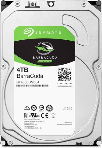 Seagate Barracuda 4TB Internal Hard Drive HDD – 3.5 Inch SATA 6 Gb/s 5400 RPM 256MB Cache for Computer Desktop PC (ST4000DM004) (Renewed) in Saudi Arabia