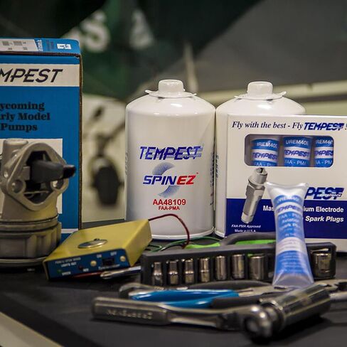 Tempest UREM40E Aviation Spark Plug - FAA8130-3 إمكانية التتبع الكامل Aerocore، نواة نحاسية موثوقة، معتمدة من FAA‑PMA، وصول قياسي، ملاءمة سهلة، استبدال OEM لبطل REM40E، المحرك، الطائرة in Kuwait