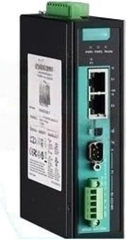 NPort IA5150AI-T 1-Port RS-232/422/485 Industrial Automation Device Server 2 10/100BaseT(X) Ports with Single IP, -40 to 75°C Operating Temperature in Saudi Arabia