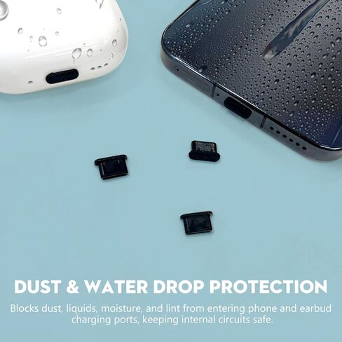 40PCS Silicone Anti-Dust Port Plugs – USB, USB-C, HDMI, RJ45, SD, Audio & Camera Covers for Laptops & Phones with Organizer Box (8 Port Types) in Saudi Arabia