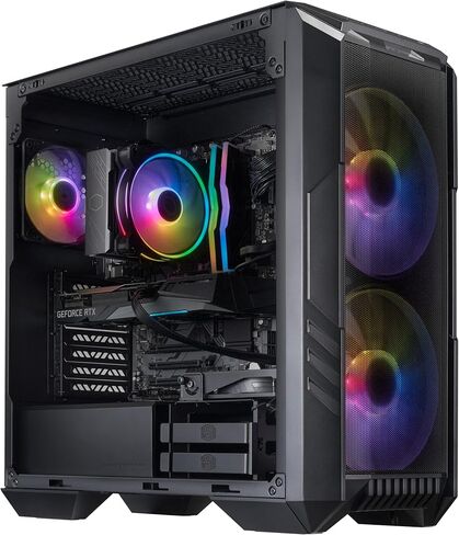 Cooler Master TD5 Pro Gaming PC – AMD RYZEN 7 9800X3D, NVIDIA GeForce RTX 5070 Ti 16GB, 32GB DDR5 6000MHz, 2TB Gen4 M.2, Windows 11, MWE Gold 850 V3 PSU, ATX Desktop PC in Saudi Arabia