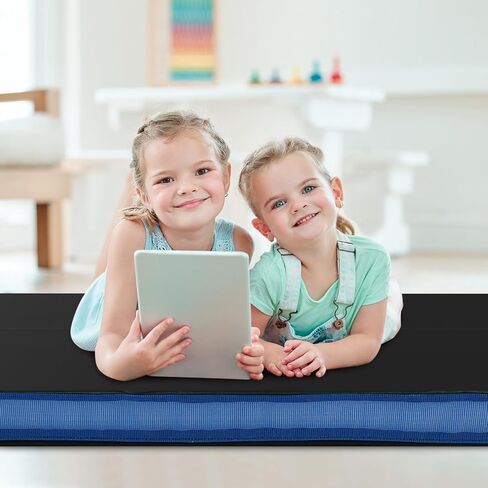 Giantex 4' x 4' Folding Gymnastics Mat with Carry Handles, Bio-Folding Tumbling Mat for Kids & Cheerleading in Saudi Arabia