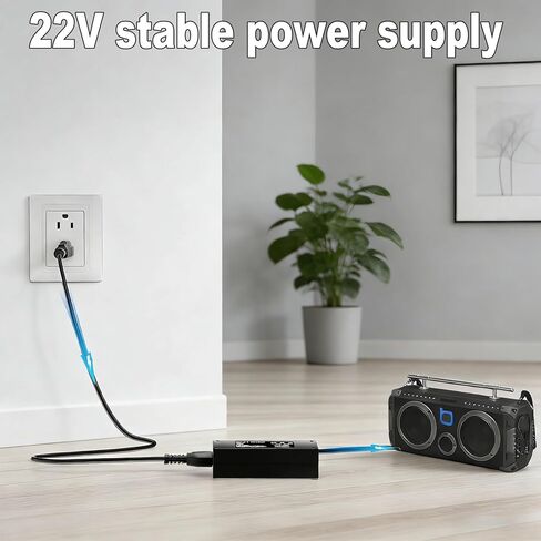 شاحن لـ Bumpboxx Flare 8 وFlare 8 Pro، محول سلك طاقة 22 فولت 4 أمبير متوافق مع مكبر صوت محمول يعمل بالبلوتوث من Bumpboxx in Saudi Arabia
