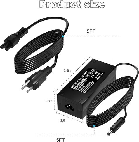 شاحن لـ Bumpboxx Flare 8 وFlare 8 Pro، محول سلك طاقة 22 فولت 4 أمبير متوافق مع مكبر صوت محمول يعمل بالبلوتوث من Bumpboxx in Saudi Arabia