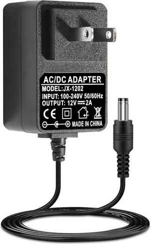 12V Charger for Vanity Mirror Power Cord 12V 2A AC Adapter for Hansong DC117-15 DC11715 Compatible with FENCHILIN,Hasipu,COOLJEEN Hollywood Vanity Mirror Power Supply Charger Replacement in Saudi Arabia