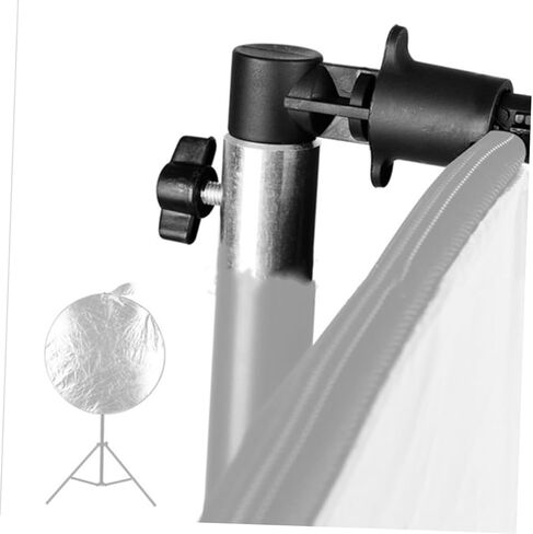 1pc Reflector Holder Clip Adapter for Light Stand Easy to Assemble Background Reflector Clamp Photography Accessory for Studio Use in Saudi Arabia