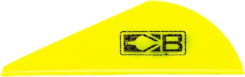 Bohning Blazer Vane (Pack of 36), Neon Yellow , 2" in Saudi Arabia