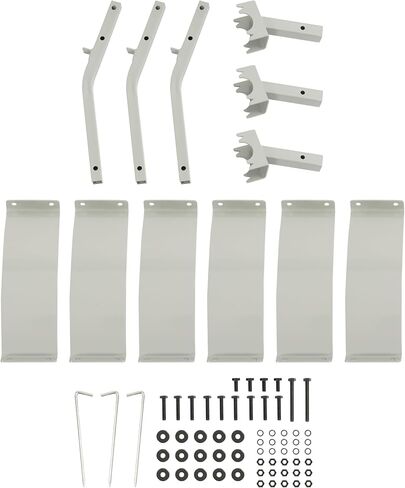 Deer Feeder 55 Gallon Barrel Band Leg Mounting Kit Livestock Feeder Part Band Barrel Stand System, Green, Tripod Only in Saudi Arabia