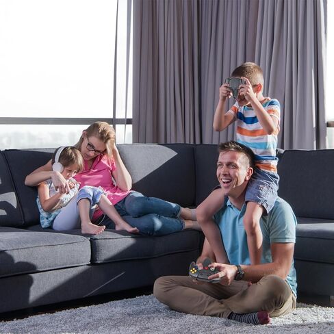 TOOPONE N64 وحدة تحكم 2 حزمة وحدة تحكم N64 اللاسلكية 2.4G اللاسلكية ردود فعل اهتزازية عصا التحكم غمبد لوحدة التحكم N64 in Kuwait