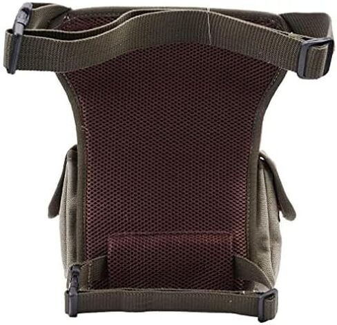 Canvas Drop Leg Bag Waist Pack Thigh Bag for Men Women Tactical Military Motorcycle Bike Cycling Hiking Camping Outdoor Travel Sling Crossbody Pouch Pack Pocket Daypack (Gray Green) in Saudi Arabia