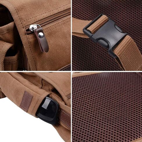 Canvas Drop Leg Bag Waist Pack Thigh Bag for Men Women Tactical Military Motorcycle Bike Cycling Hiking Camping Outdoor Travel Sling Crossbody Pouch Pack Pocket Daypack (Gray Green) in Saudi Arabia