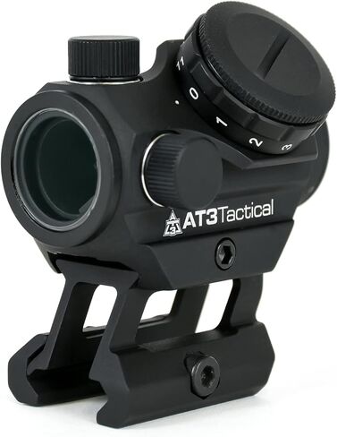 AT3 التكتيكية RD-50 PRO Red Dot Sight مع ارتفاع .83 بوصة - للشهادة المطلقة مع مشاهد حديدية - 2 MOA نطاق نقطة حمراء مدمجة in Kuwait