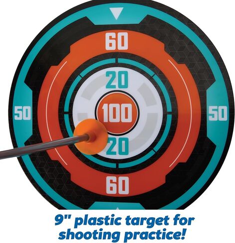 Kidoozie B*Active Target Master Archery Set – Kids’ Archery Set with Bow, Suction Cup Arrows & Target – Ages 6 Years+ in Saudi Arabia