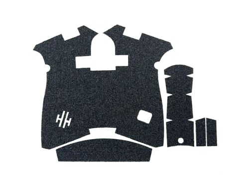 HANDLEITGRIPS Gun Grip Tape Compatible with Glock 19x/ Glock 19x MOS/Glock 45/ Glock 45 MOS - Premium Sandpaper Pistol Grip Tape, Gun Skins, Veteran Owned, Made in USA in Saudi Arabia