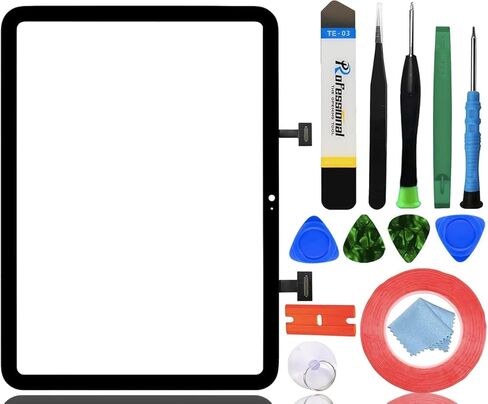 لجهاز ايباد 10 (الجيل العاشر) || iPad (A16) A2696 A2757 A3354 A3355 محول رقمي لشاشة بديلة، لجهاز iPad الجيل العاشر (2022) 10.9 بوصة || iPad A16 (2025) محول رقمي مقاس 11 بوصة [بدون شاشة LCD، وليس لطراز Pro/Air] in Kuwait