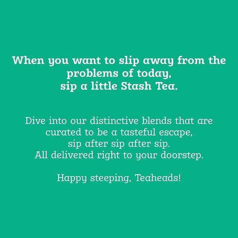 Stash Tea Decaf الشاي الأخضر الفاخر - منزوع الكافيين، شاي ممتاز معتمد كمشروع غير معدل وراثيًا بدون مكونات صناعية، 18 قطعة (عبوة من 6) - إجمالي 108 كيس in Kuwait