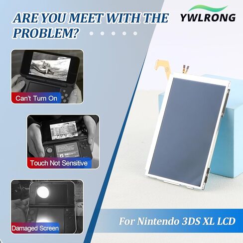 for Nintendo 3DS XL Top Upper LCD Screen Display for Nintendo 3DS XL Screen Repair Replacement Assembly Accessories Part with Repair Tools in Saudi Arabia