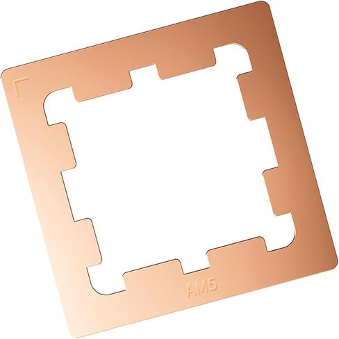 Am5 CPU لوحة حرارية معدنية 45x45x0.6 مللي متر ورقة نقل الحرارة لتبريد المعالج 7950x7900x7700x7600x in Kuwait