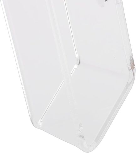 Zerodis Laptop Wall Mount Holder, Acrylic Space Saving Under Desk Stand with Cable Slots and Vent, for iOS Pad OS X Laptop Switch Surface, Wall or Under Desk Mount in Saudi Arabia