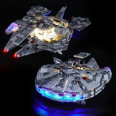BRIKSMAX Led Lighting Kit for 75257 Millennium Falcon - Not Include The Lego Building Blocks Model Set in Saudi Arabia