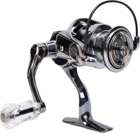 Spinning Fishing Reel, 4KG Drag 5.2:1 Gear Ratio Spinning Reel for Saltwater Freshwater Ice Fishing Sea, Fish Accessories, Father Men Gift, Light Weight in Saudi Arabia